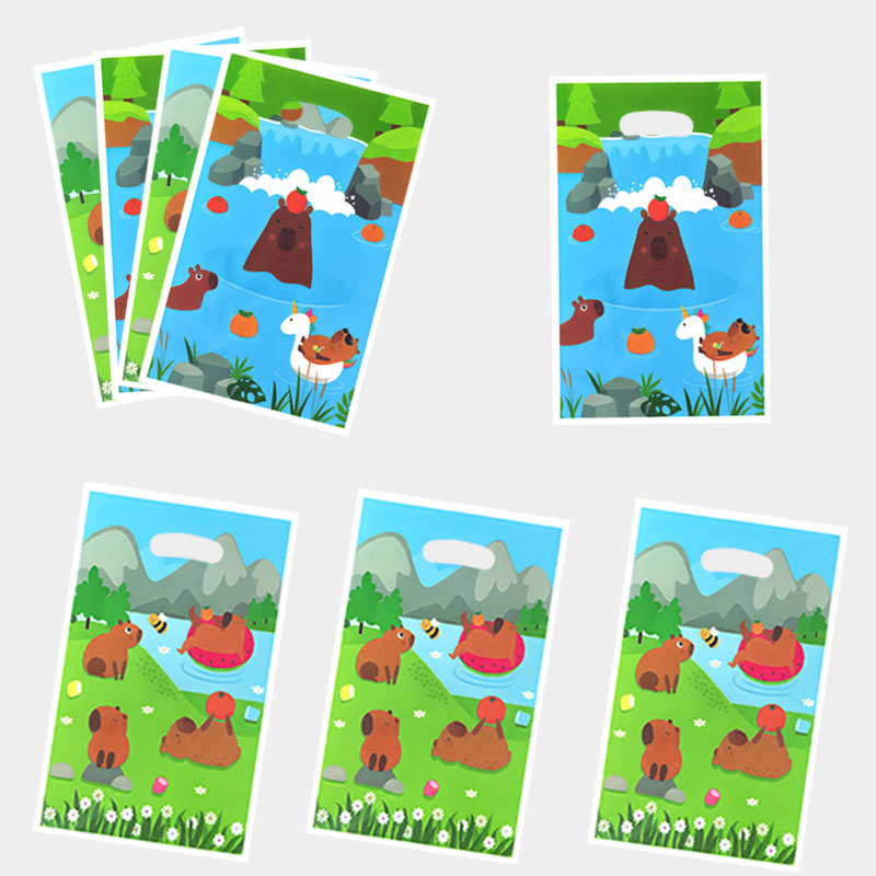Party Games Gender Reveal - 20/40 Bolsas de Regalo con Personajes