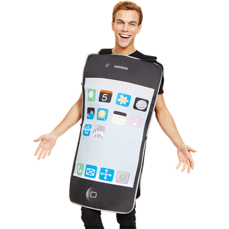 Party Games Phone - Disfraz de teléfono móvil para adultos,
