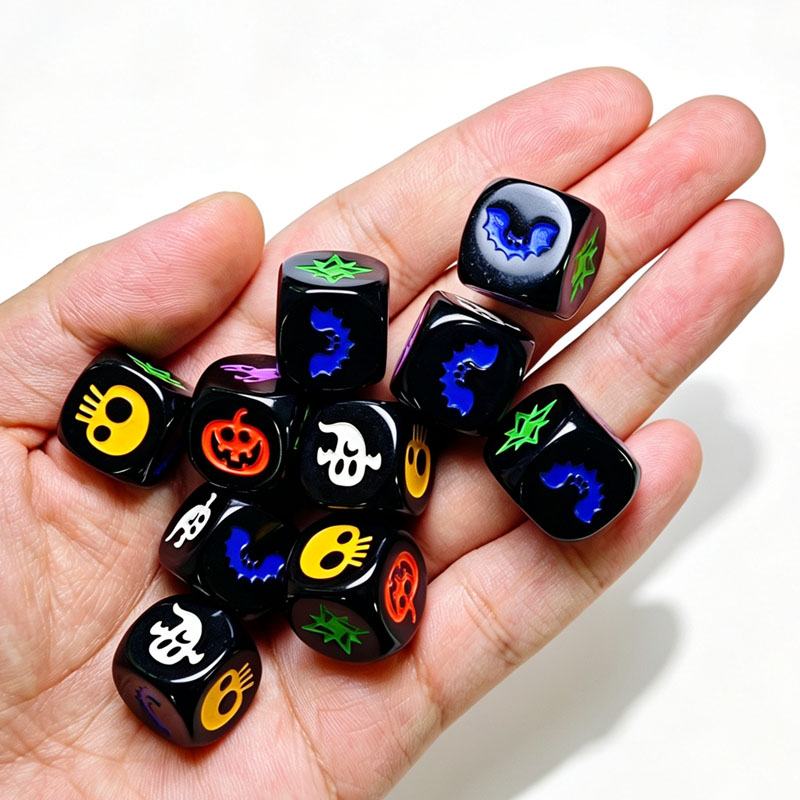 Party Games Best - Dados de fiesta de acrílico de