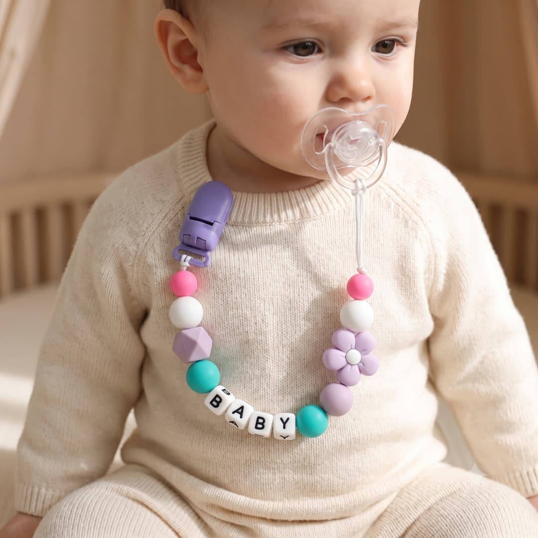 Clip para Chupón Personalizado - Party Games Baby Shower reseña y precio