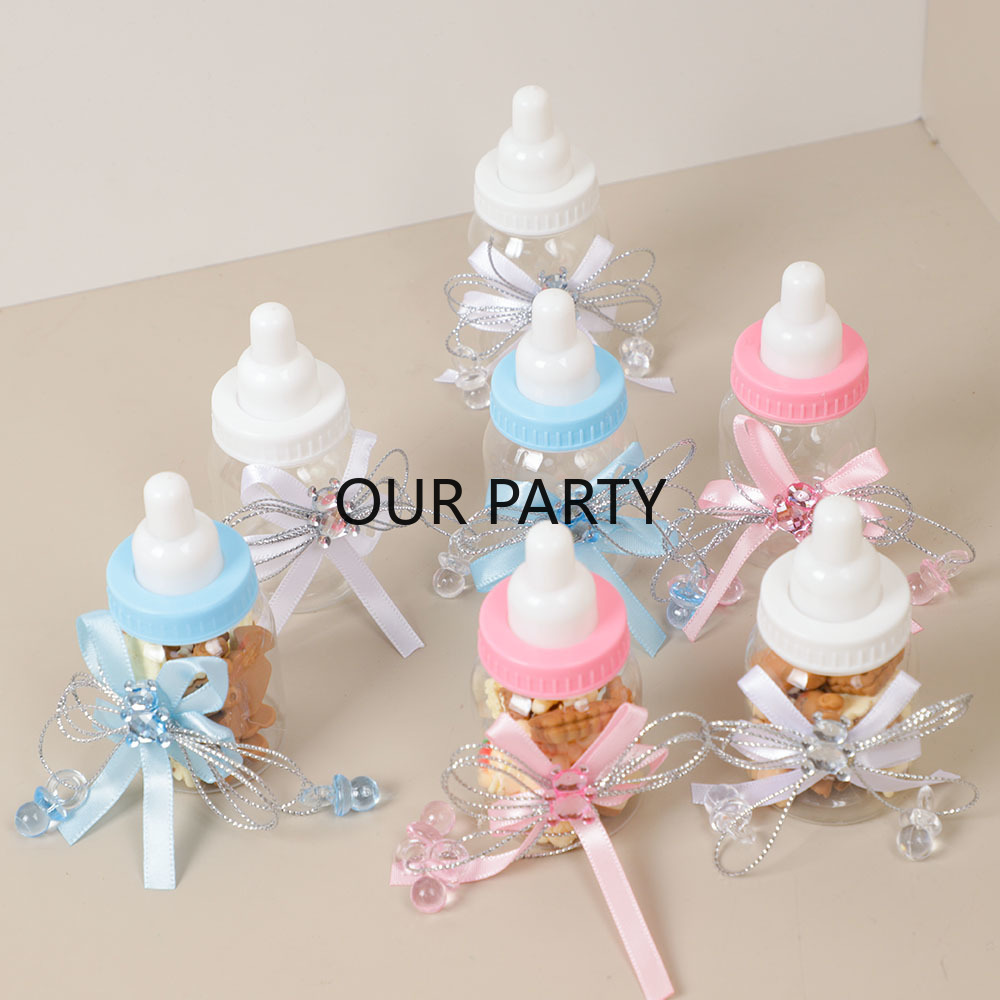 Botella de alimentación de plá - Party Games Baby Shower reseña y precio