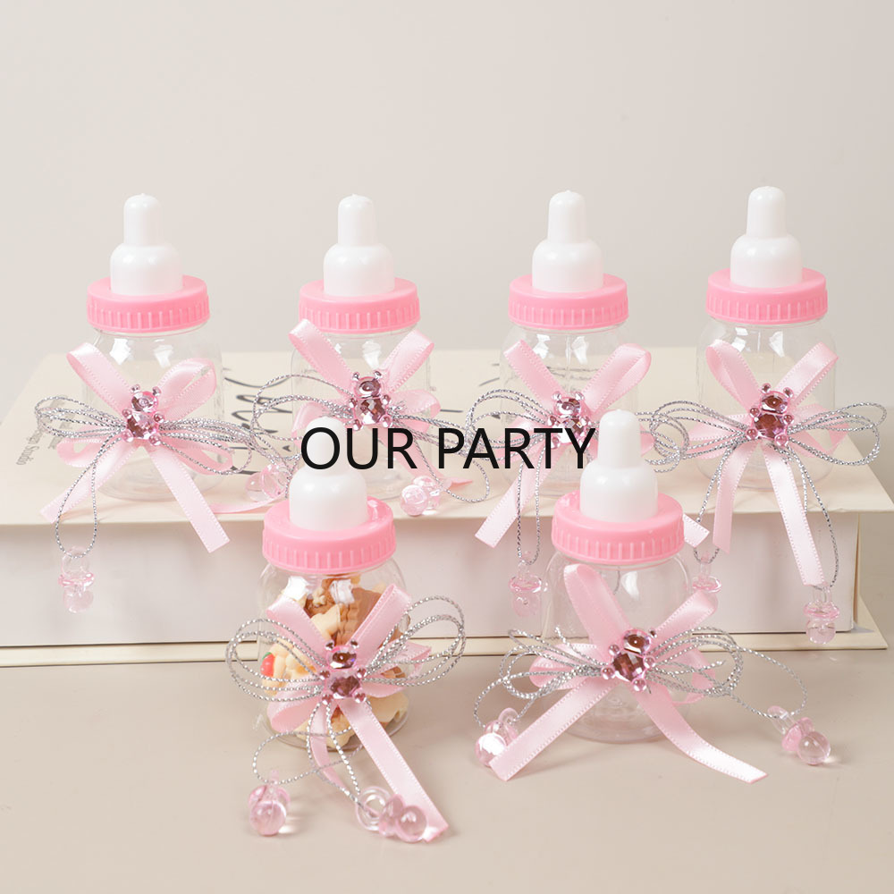 Botella de alimentación de plá - Party Games Baby Shower reseña y precio