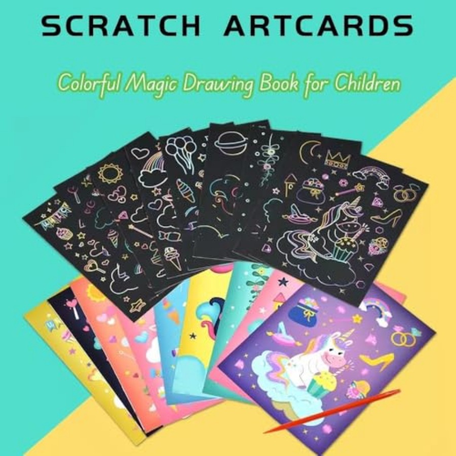 Juego de 3 Libros de Arte Mági - Book Party Games reseña y precio