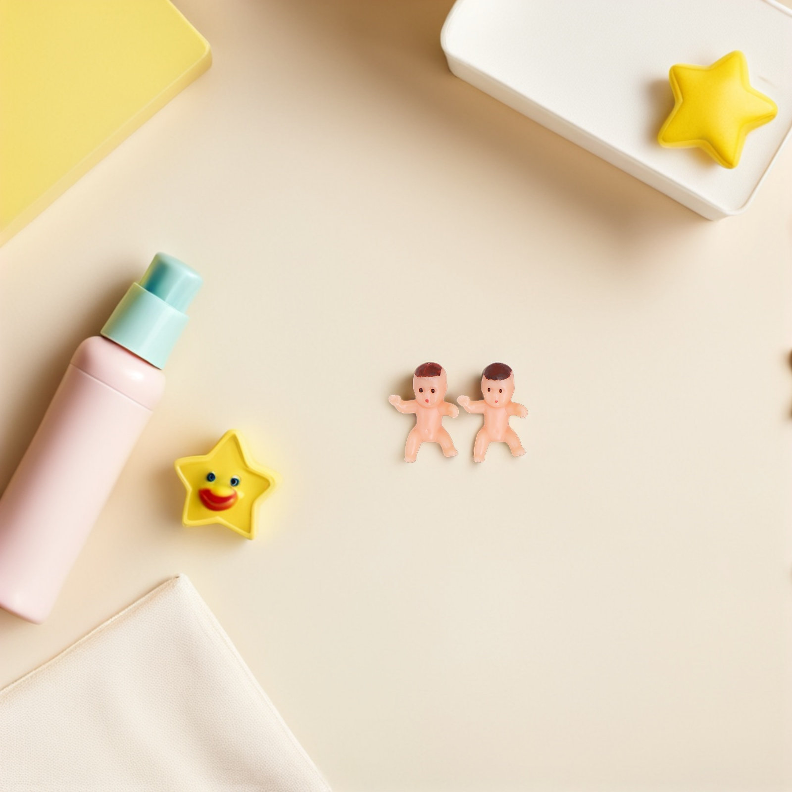 150 Piezas de Mini Bebés de Pl - Party Games Baby Shower reseña y precio