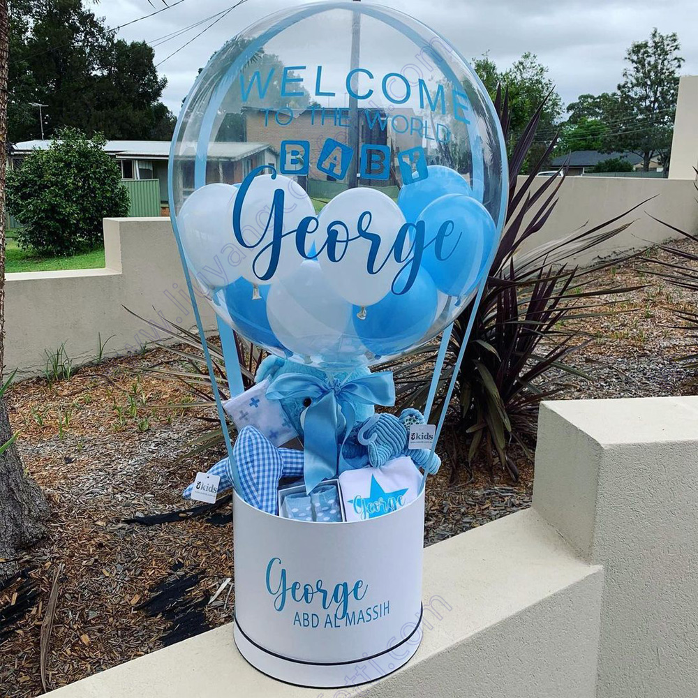 Juego de cajas de globos para  - Party Games Baby Shower reseña y precio