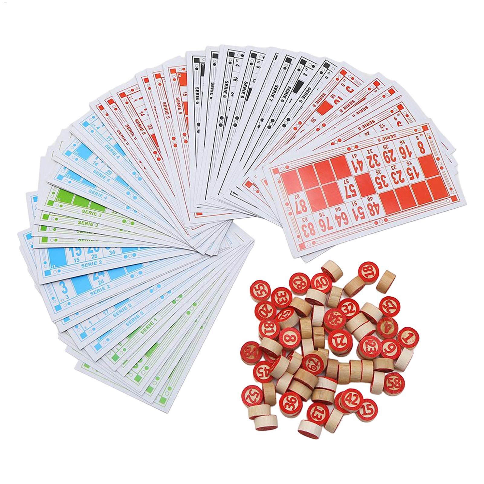 Juego de bingo de madera vinta - Party Games Large Groups reseña y precio