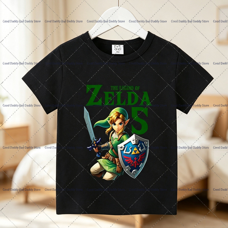 Camiseta del juego The Legend  - Zelda Party Games reseña y precio