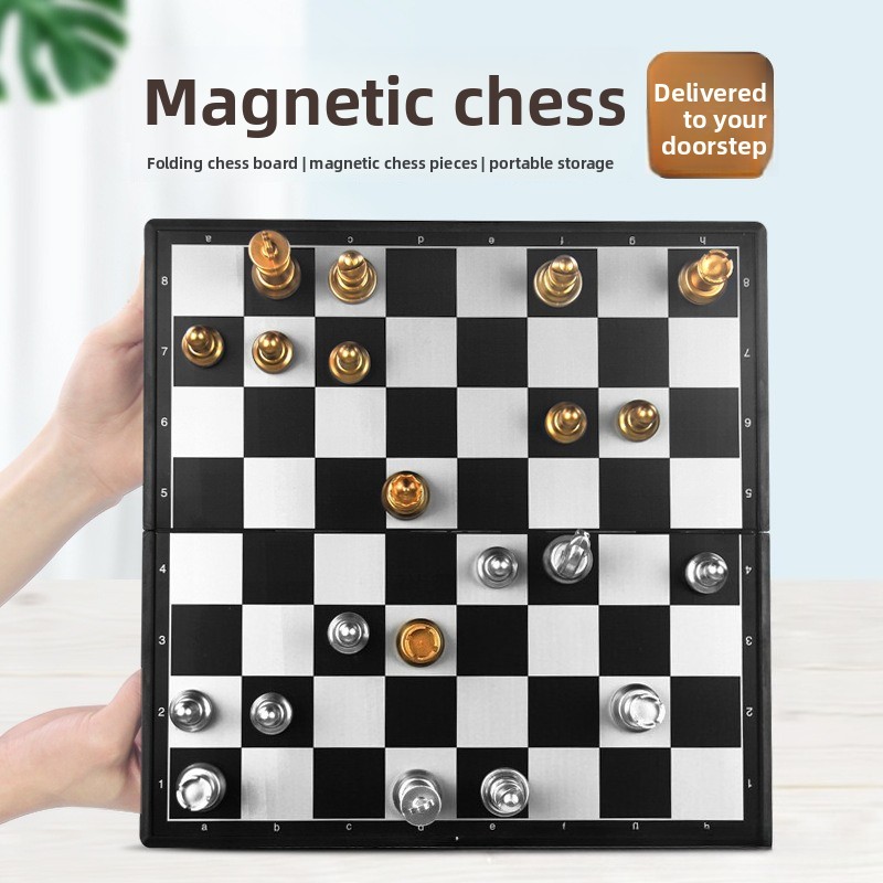 Juego de ajedrez magnético dor - Book Party Games reseña y precio