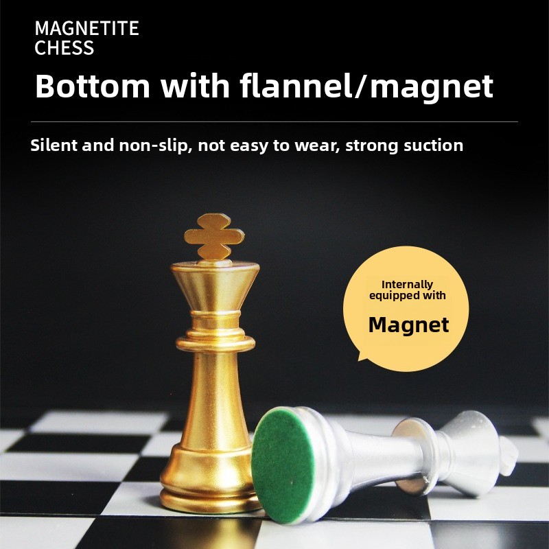 Juego de ajedrez magnético dor - Book Party Games reseña y precio