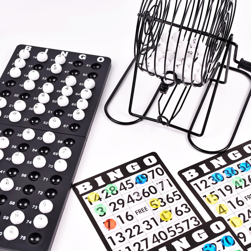 Máquina de lotería de Bingo, j - Party Games Large Groups reseña y precio