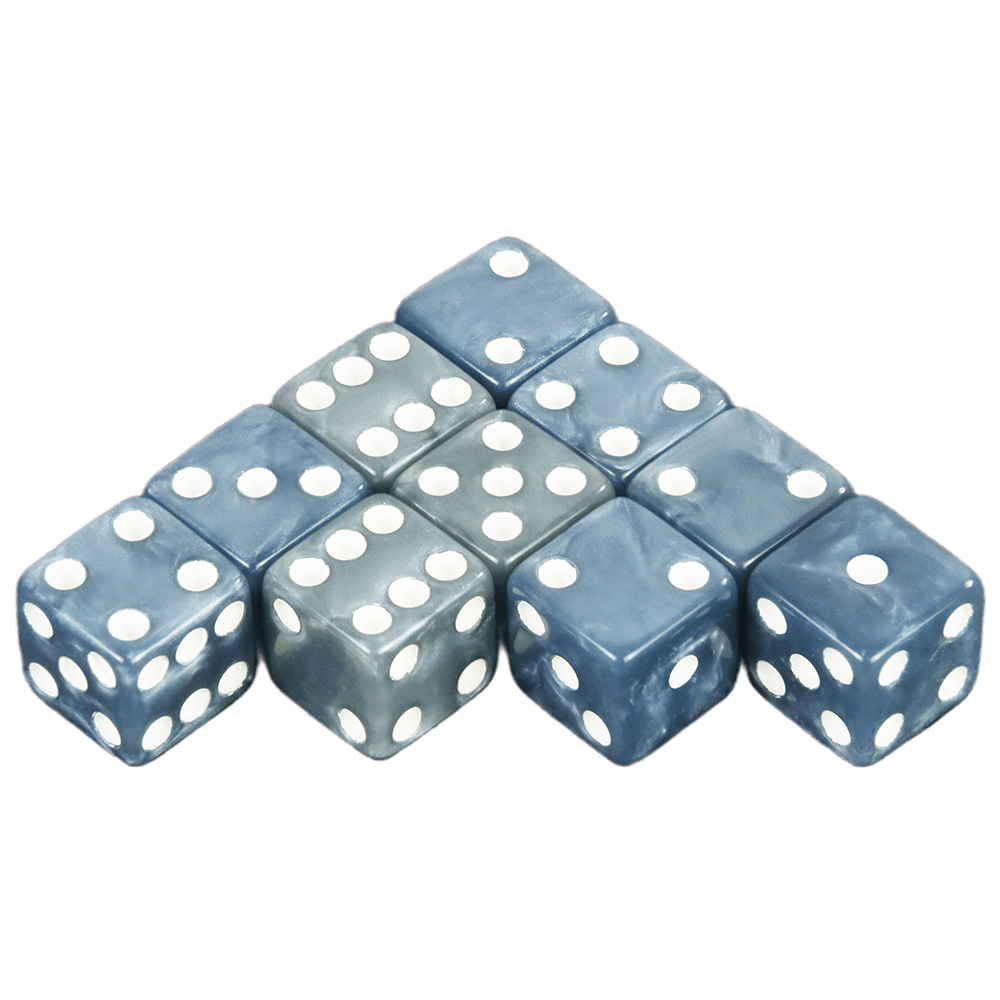 Dados con efecto mármol, 10 un - Party Games Gamecube reseña y precio