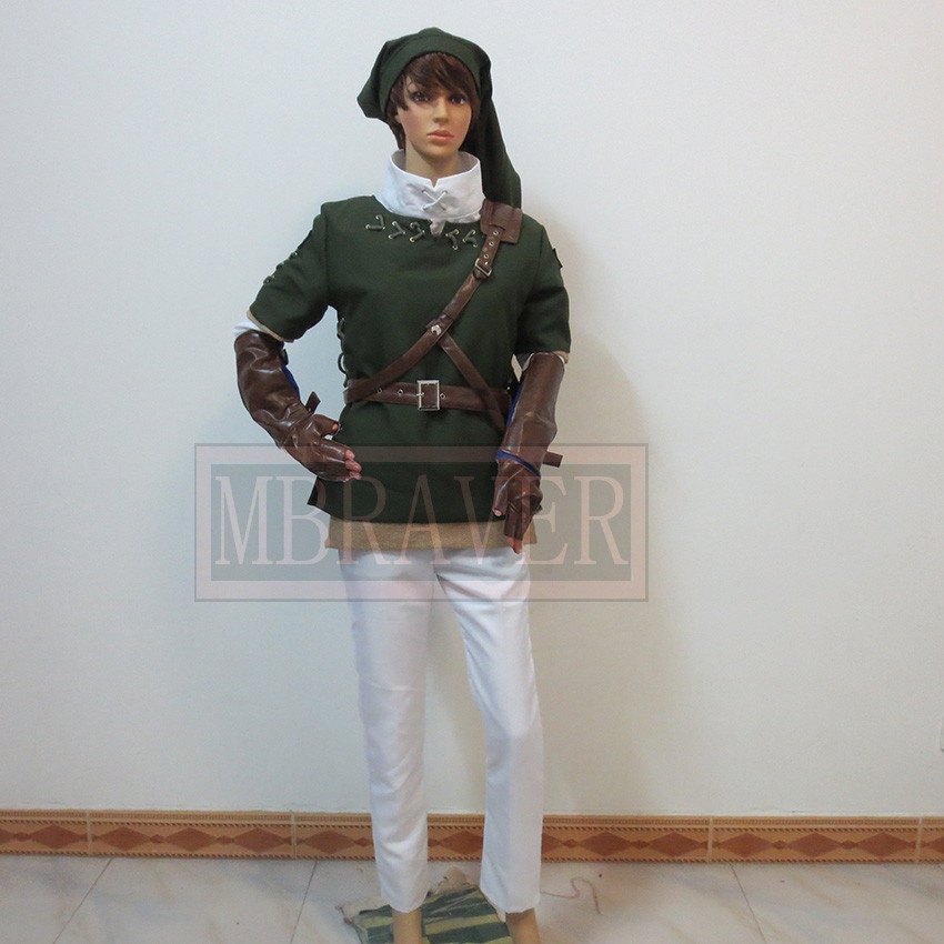 Zelda Link Cosplay Costume Hal - Zelda Party Games reseña y precio