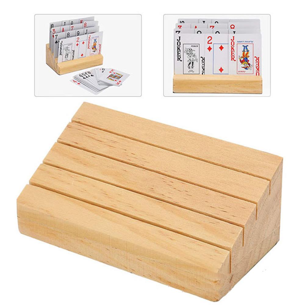 Soporte para naipes de madera  - Book Party Games reseña y precio