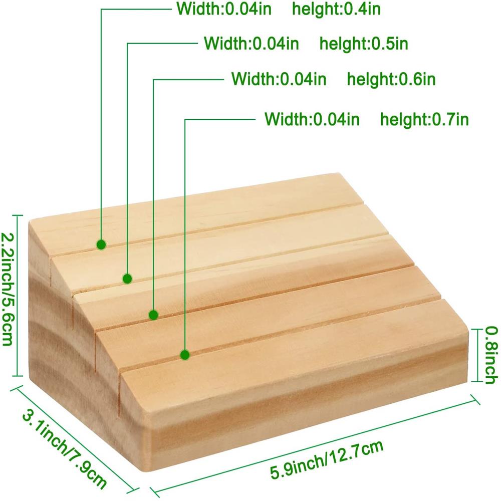 Soporte para naipes de madera  - Book Party Games reseña y precio